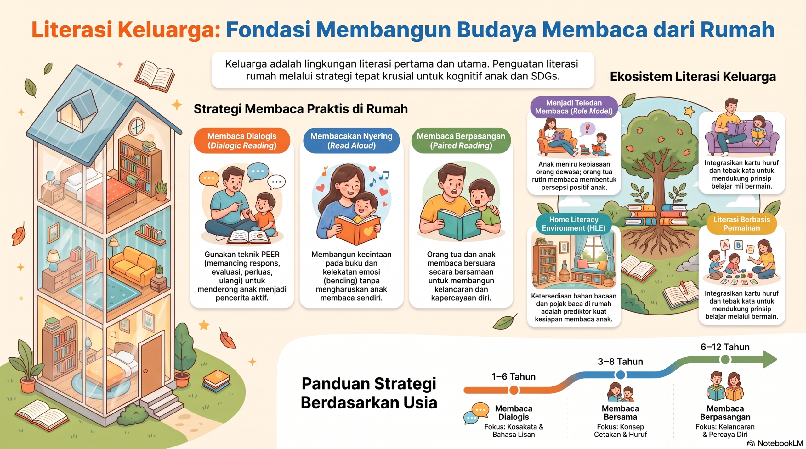 Modul Membaca dan Literasi Keluarga